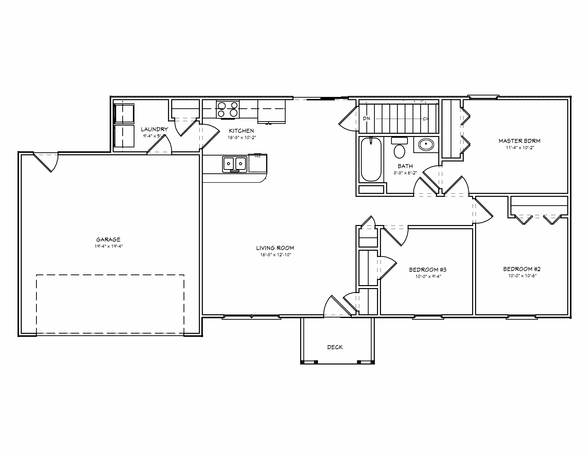 Small 3 Bedroom House Plans
 Small House Plan D67 1031 The House Plan Site