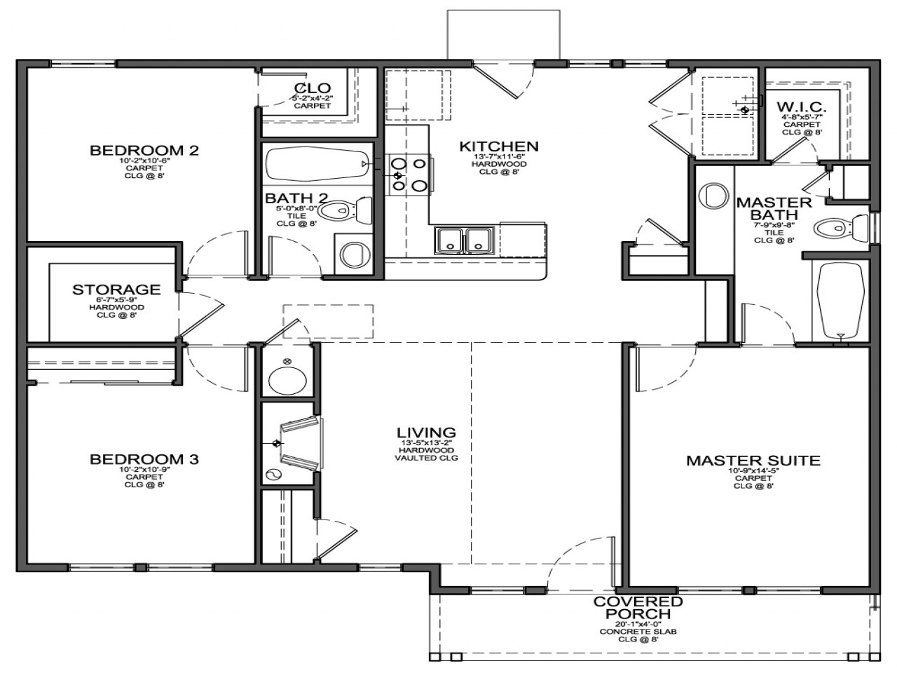 Small 3 Bedroom House Plans
 Small 3 Bedroom House Floor Plans Google House Plans Three