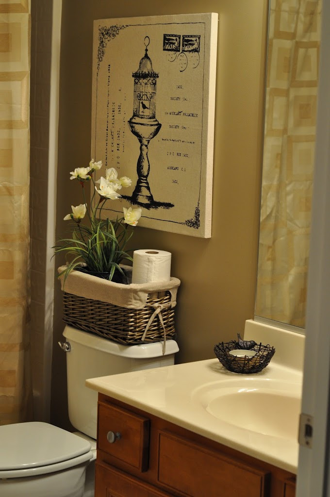 Small Apartment Bathroom Ideas
 The Bland Bathroom Makeover Reveal – The Small Things Blog