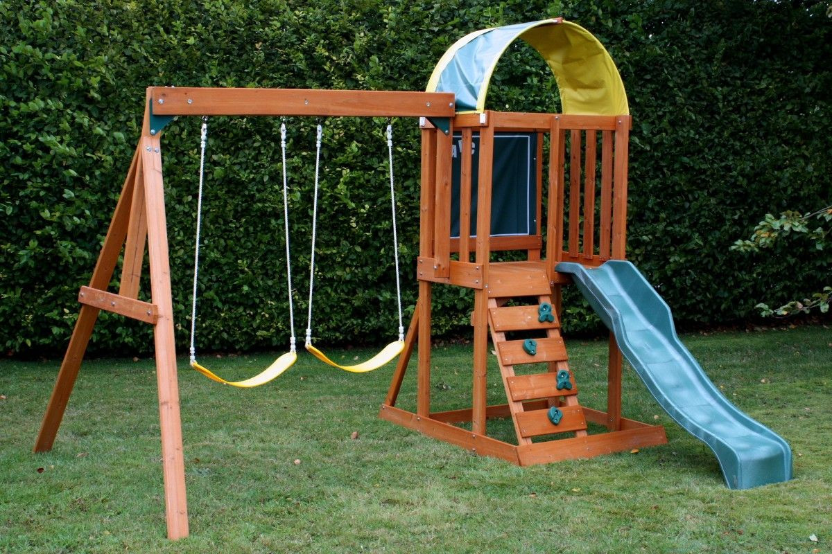 Small Backyard Playground Sets
 swing set for small yard Google Search