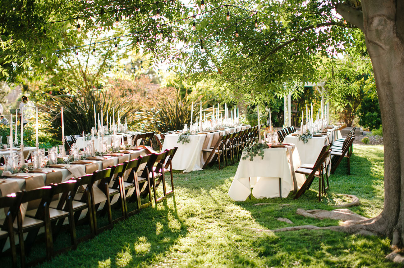 Small Backyard Weddings
 Romantic Relaxed Backyard Wedding Heidi Joshua Green