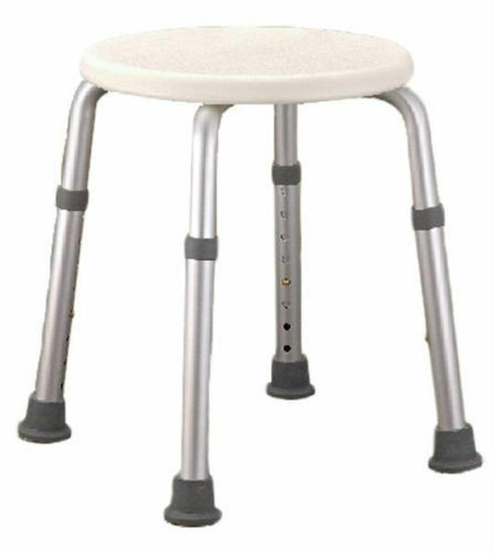 Small Bathroom Chair
 Small & Portable Aluminum Bathtub Round Shower Stool