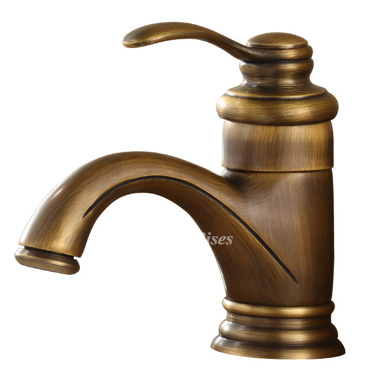 Small Bathroom Fixtures
 Brushed Gold Bathroom Faucet Single Hole Gold Cheap Small