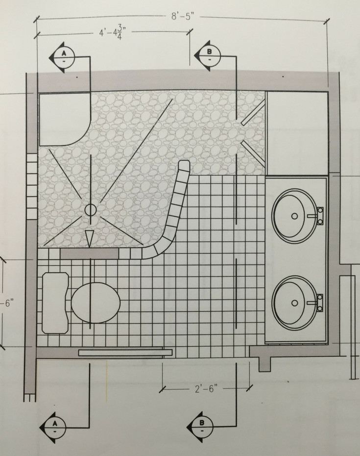 Small Bathroom Floor Plans
 7 smart shower designs for corner alcove walk in shower stalls