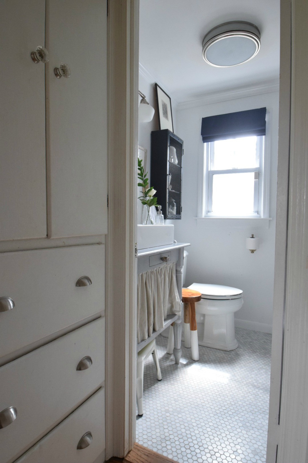 Small Bathroom Inspiration
 Small Bathroom Ideas and Solutions in our Tiny Cape