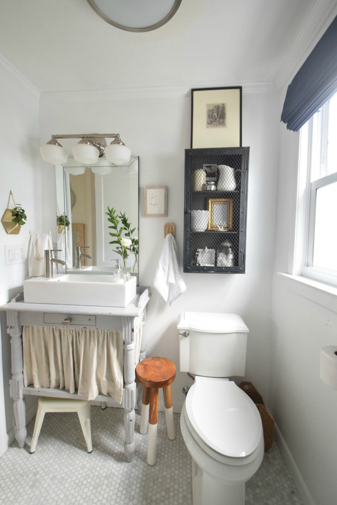 Small Bathroom Inspiration
 Small Bathroom Ideas and Solutions in our Tiny Cape