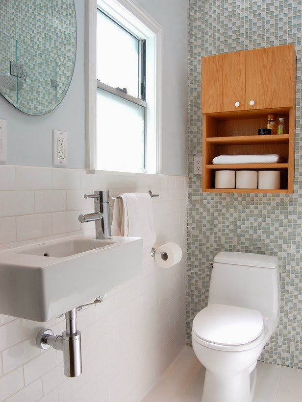 Small Bathroom Solutions
 Modern Furniture 2014 Clever Solutions for Small Bathrooms