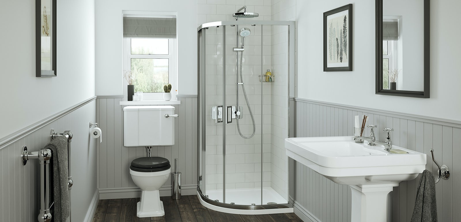 Small Bathroom Solutions
 Small bathroom solutions from Mira Showers