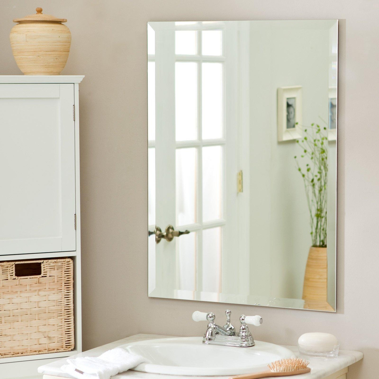 Small Bathroom Vanity Mirrors
 20 Small Bevelled Mirror