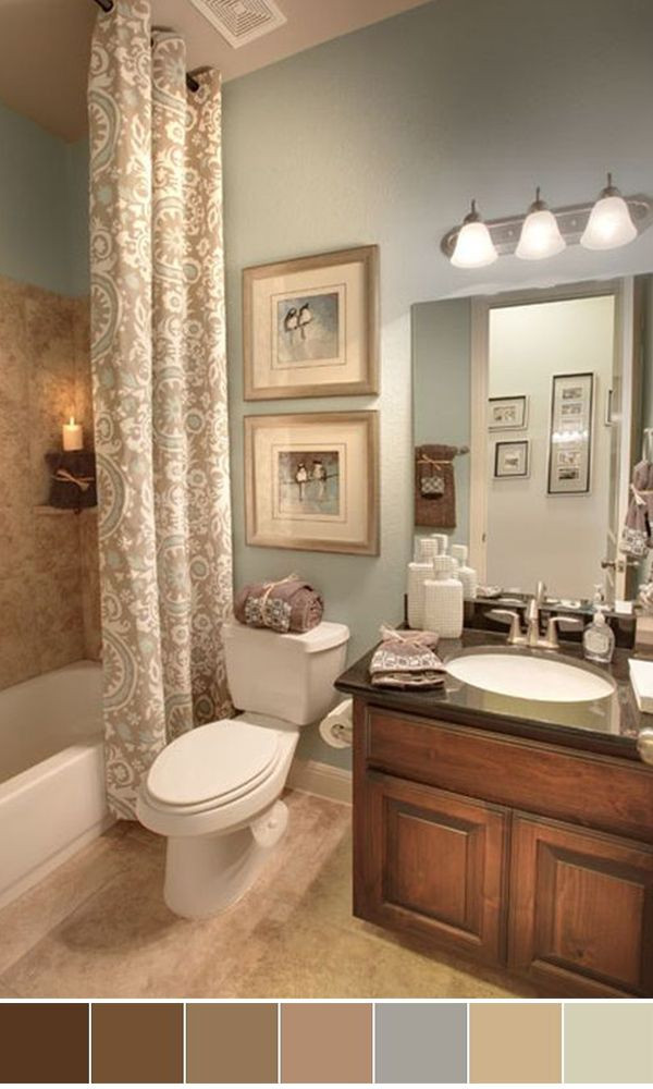 Small Bathroom Wall Colors
 25 Beautiful Bathroom Color Scheme Ideas for Small