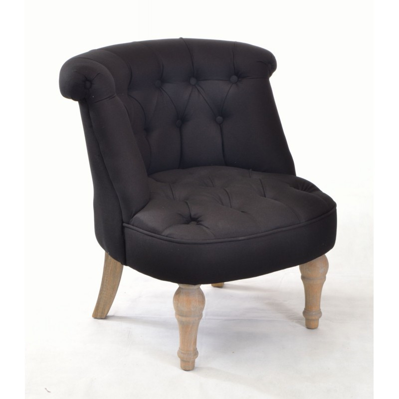 Small Bedroom Chairs
 Buy a small bedroom chair in black linen with solid wood legs