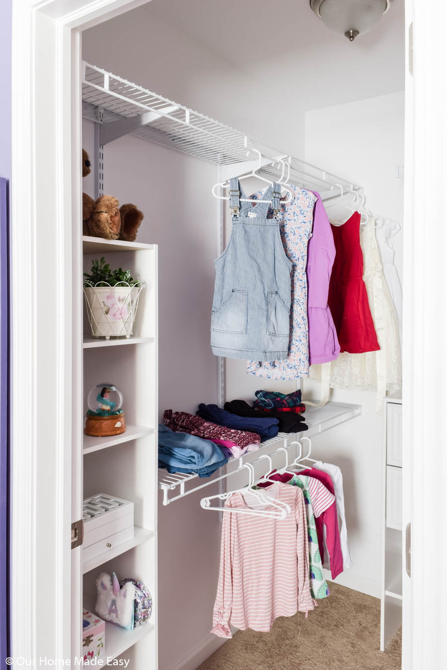 Small Bedroom Closet
 DIY Small Bedroom Closet Organization Reveal – Our Home