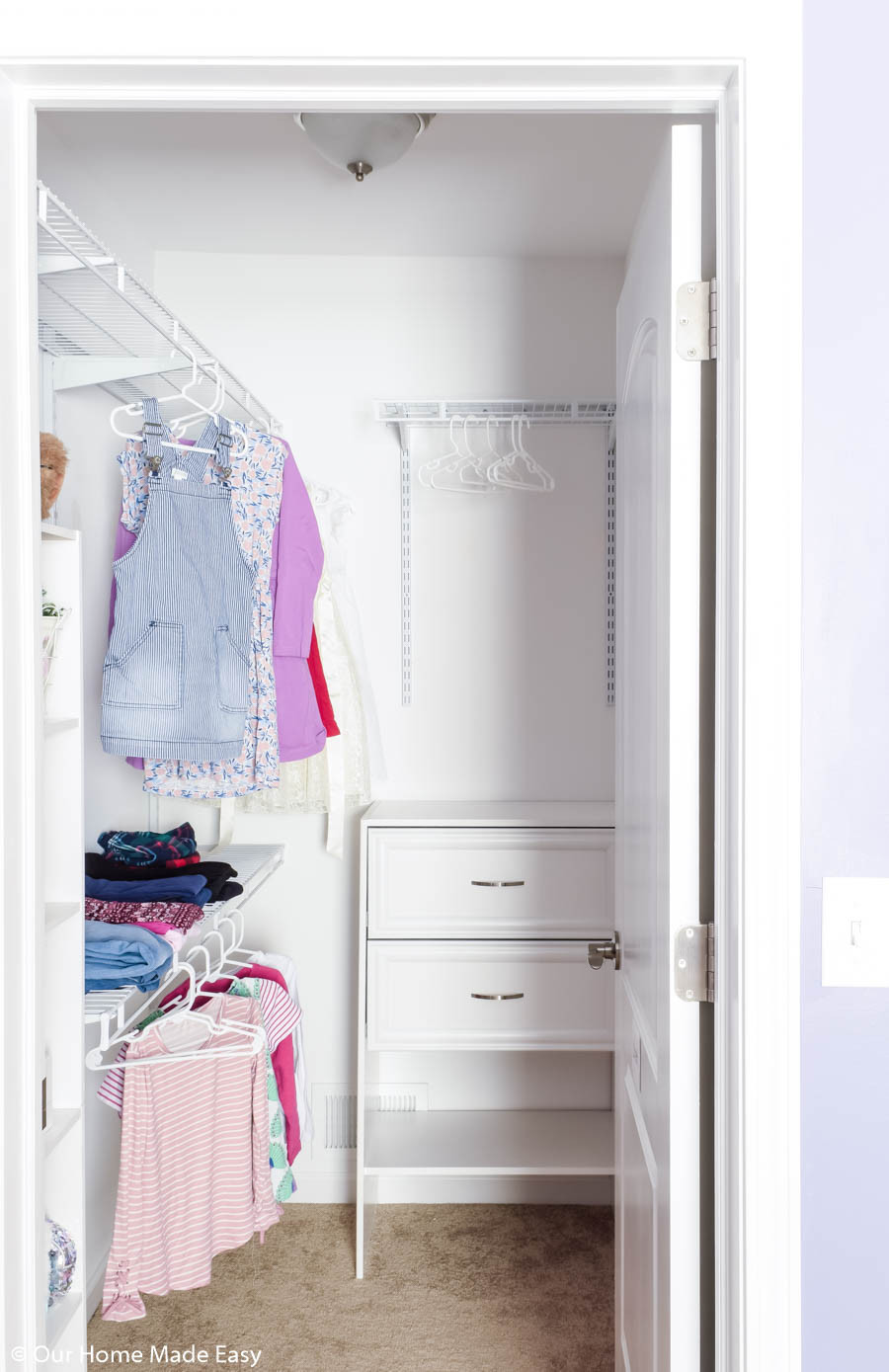 Small Bedroom Closet
 DIY Small Bedroom Closet Organization Reveal – Our Home