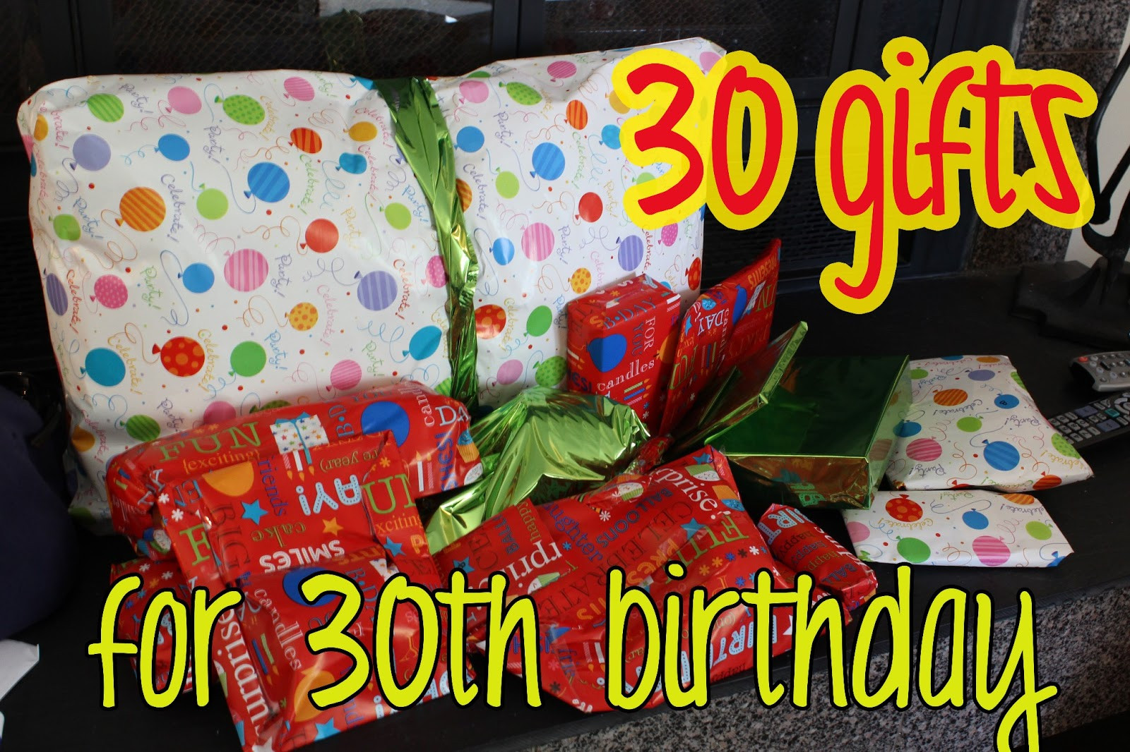 Small Birthday Gift Ideas
 love elizabethany t idea 30 ts for 30th birthday