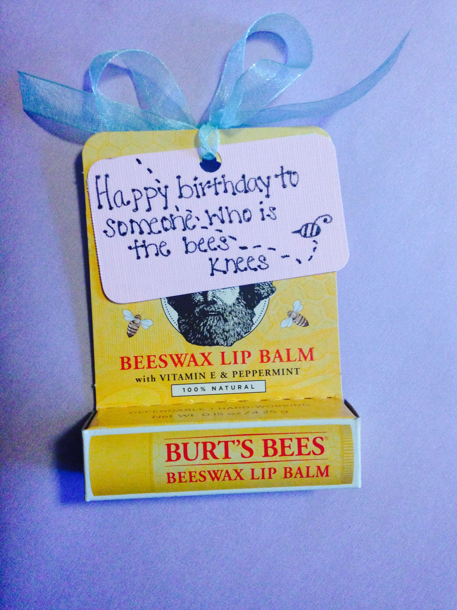 Small Birthday Gifts
 Small birthday t for a coworker who loves Burts Bees