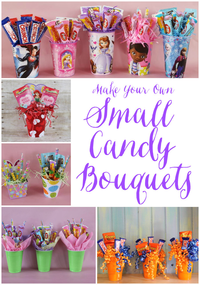 Small Birthday Gifts
 Making Small Candy Bouquets