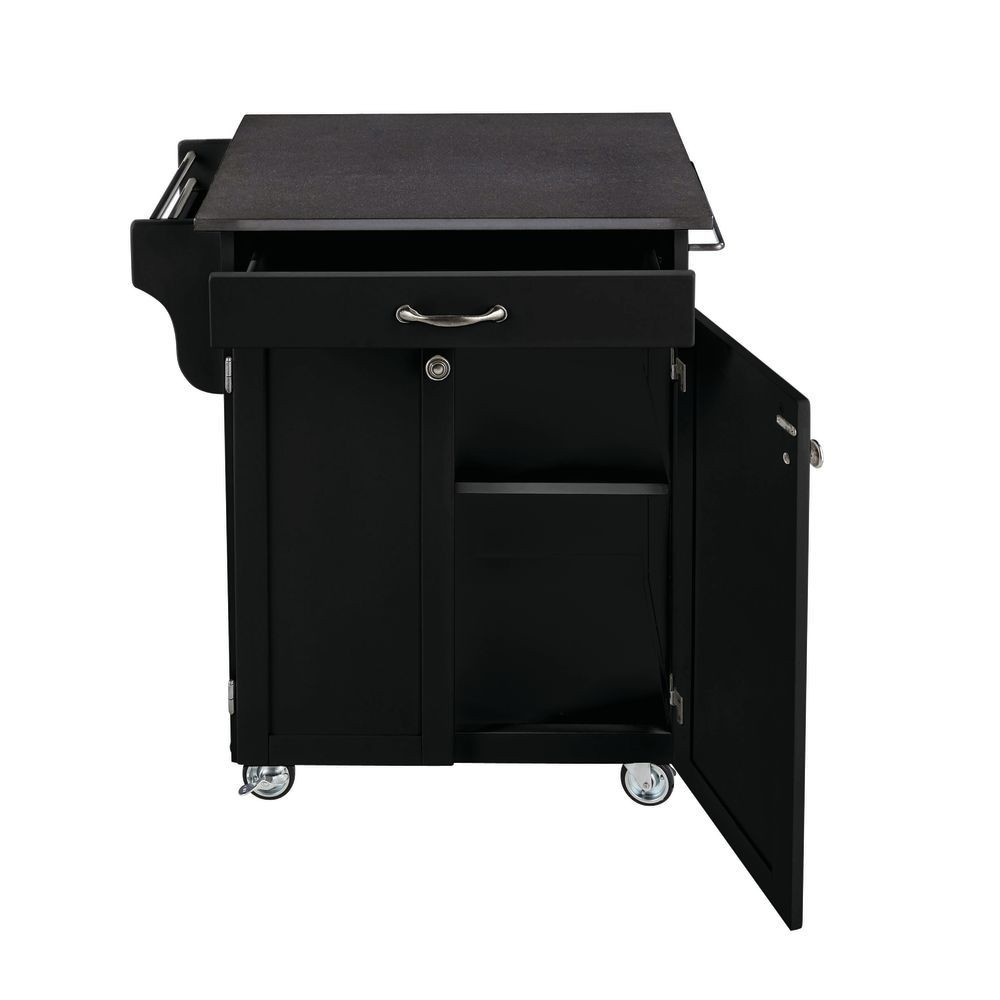 Small Black Kitchen Island
 Small Black Portable Kitchen Island