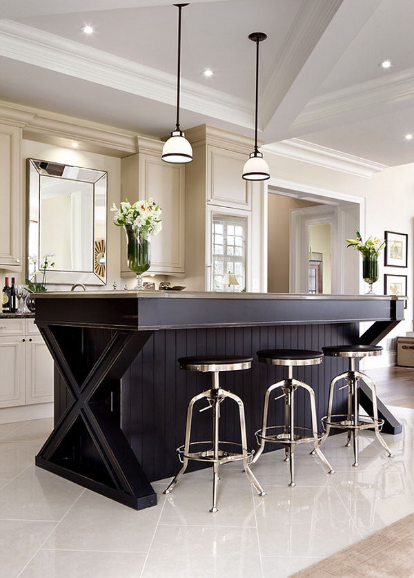 Small Black Kitchen Island
 20 Cool Kitchen Island Ideas