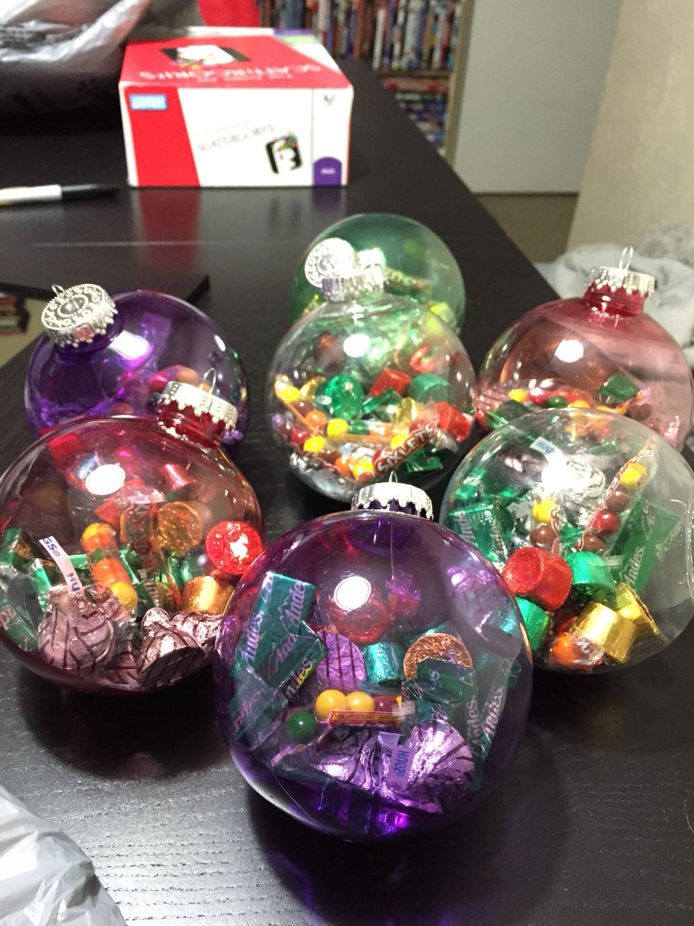 Small Christmas Gift Ideas For Friends
 Really cute & cheap treat bag idea Great for coworkers