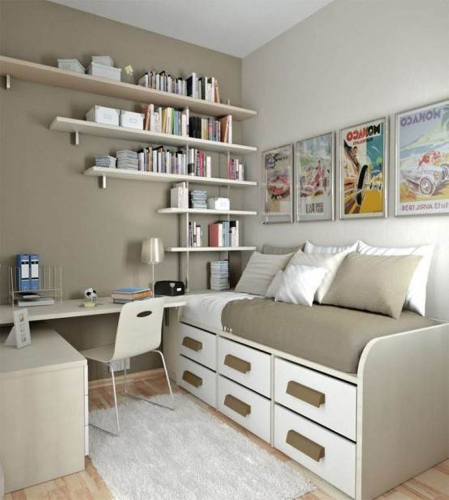 Small Desks For Bedroom
 Simple Small Bedroom Desks – HomesFeed