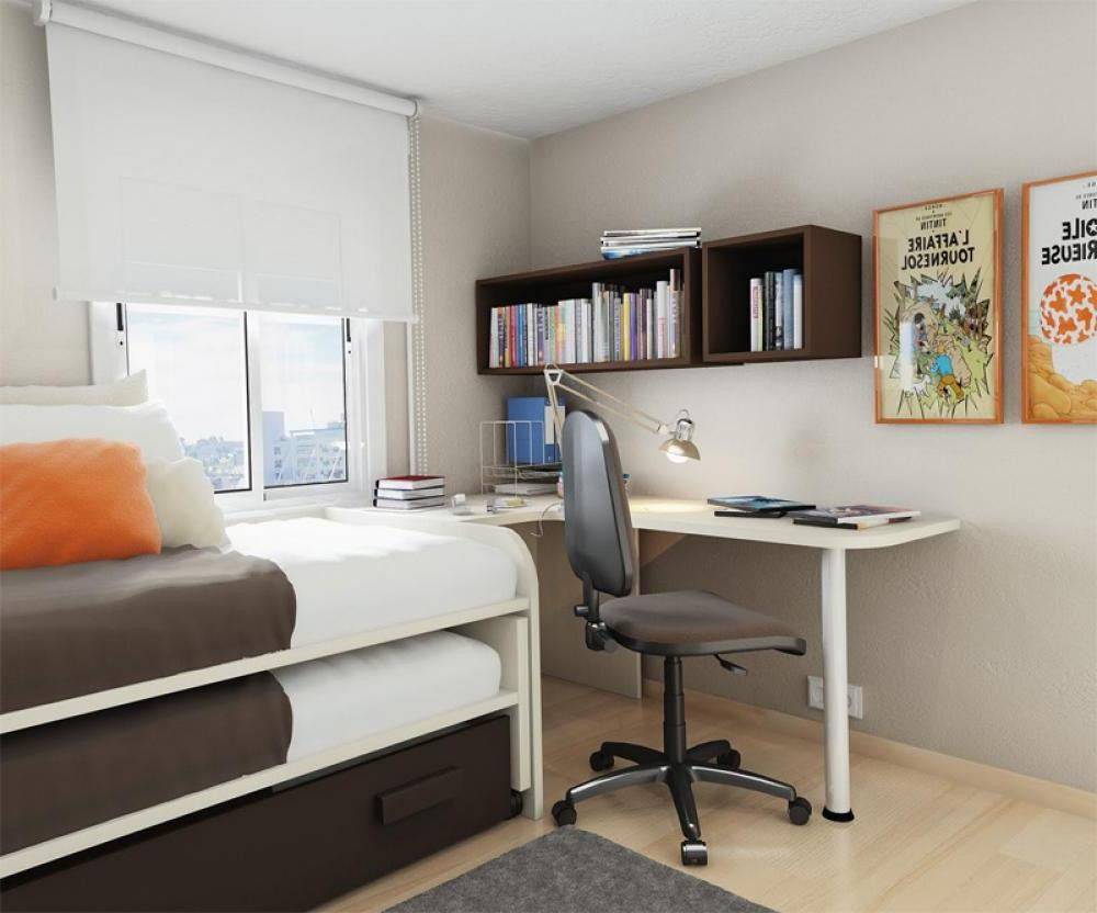 Small Desks For Bedroom
 Small Bedroom Desks – HomesFeed