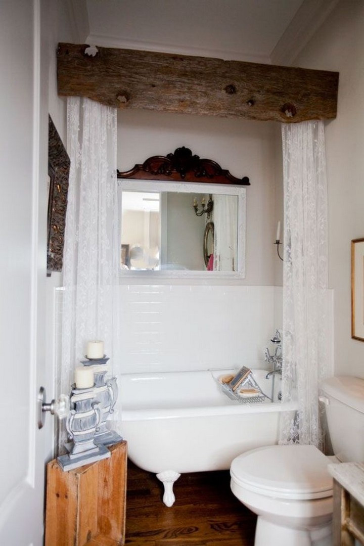 Small Farmhouse Bathroom
 32 Farmhouse Small Bathroom Remodel and Decorating Ideas