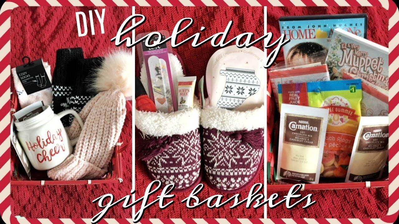 Small Gift Baskets Ideas
 5 CHEAP holiday t baskets