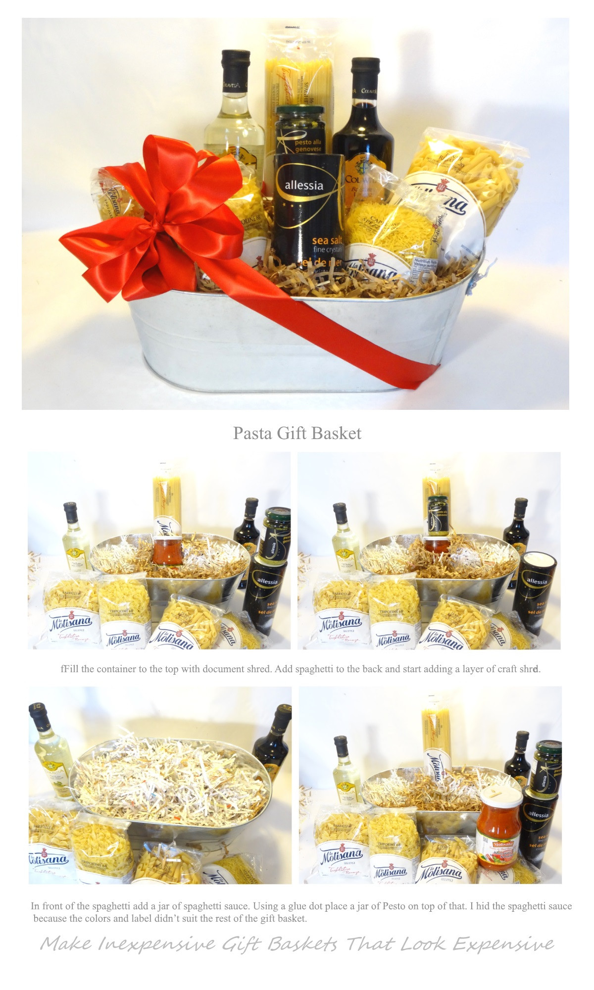 Small Gift Baskets Ideas
 Make Inexpensive Gift Baskets that Look Expensive Book