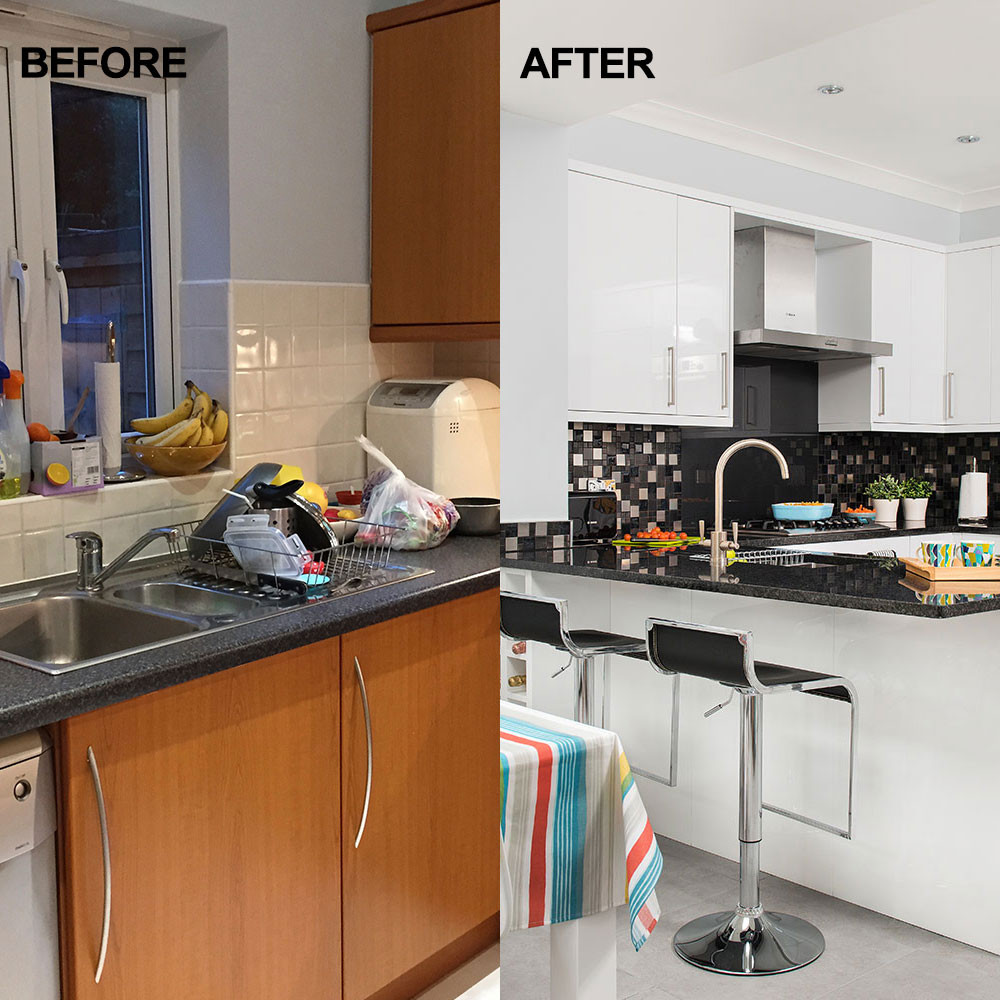 Small Kitchen Before And After
 Before and after take a look at this kitchen extension