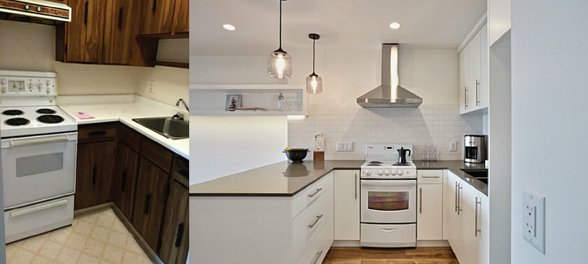 Small Kitchen Before And After
 Small Kitchen Remodel Before and After for Stunning and