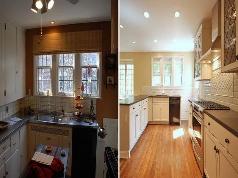 Small Kitchen Before And After
 Before & After Small Kitchen Remodels