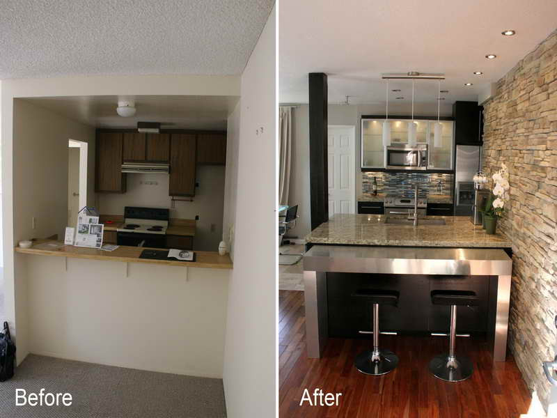 Small Kitchen Before And After
 Before & After Small Kitchen Remodels