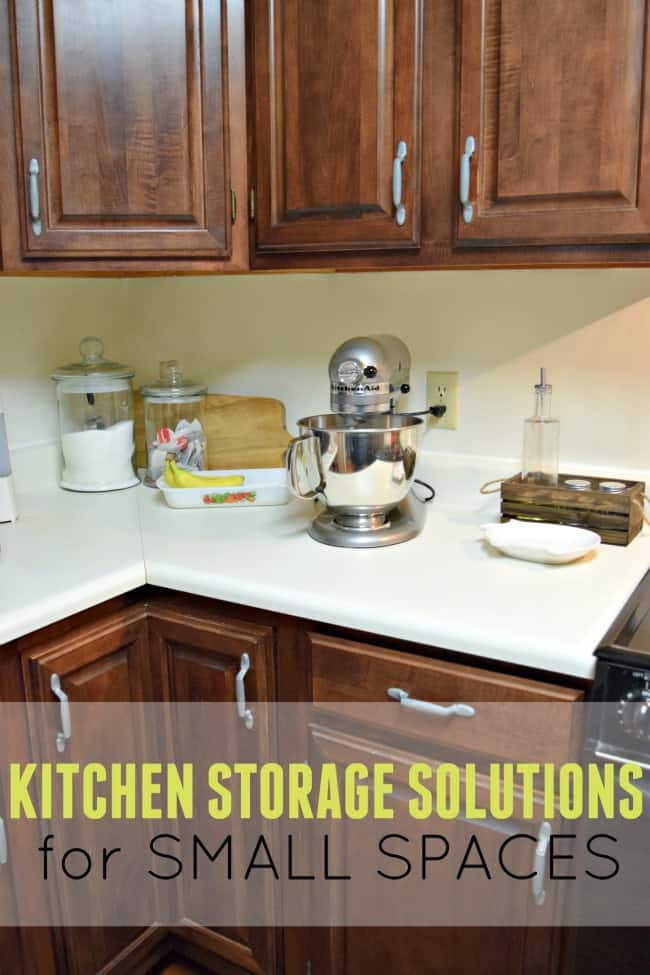 Small Kitchen Storage Solution
 Kitchen Storage Solutions for Small Spaces