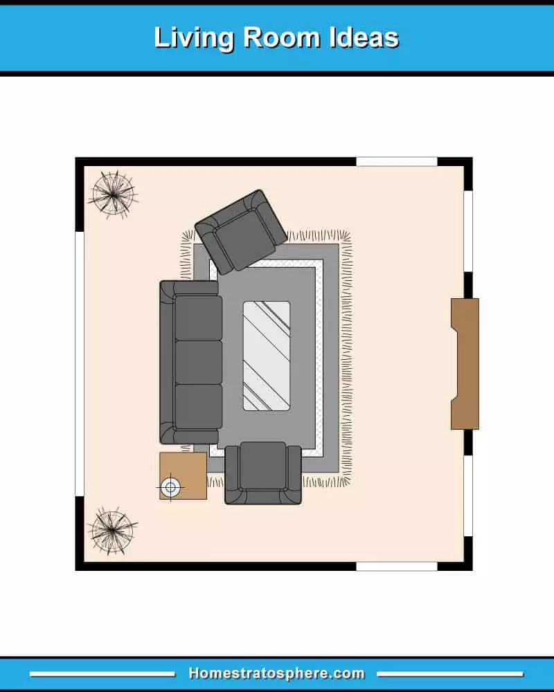 Small Living Room Layout Examples
 13 Living Room Furniture Layout Examples Floor Plan