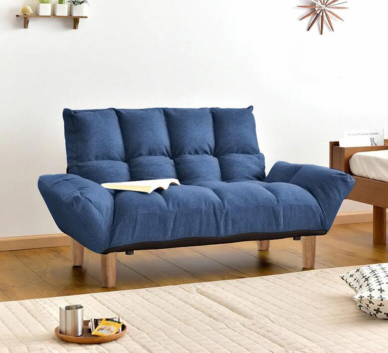 Small Loveseat For Bedroom
 Lazy Couch Tatami Bedroom Living Room Double Folding Sofa