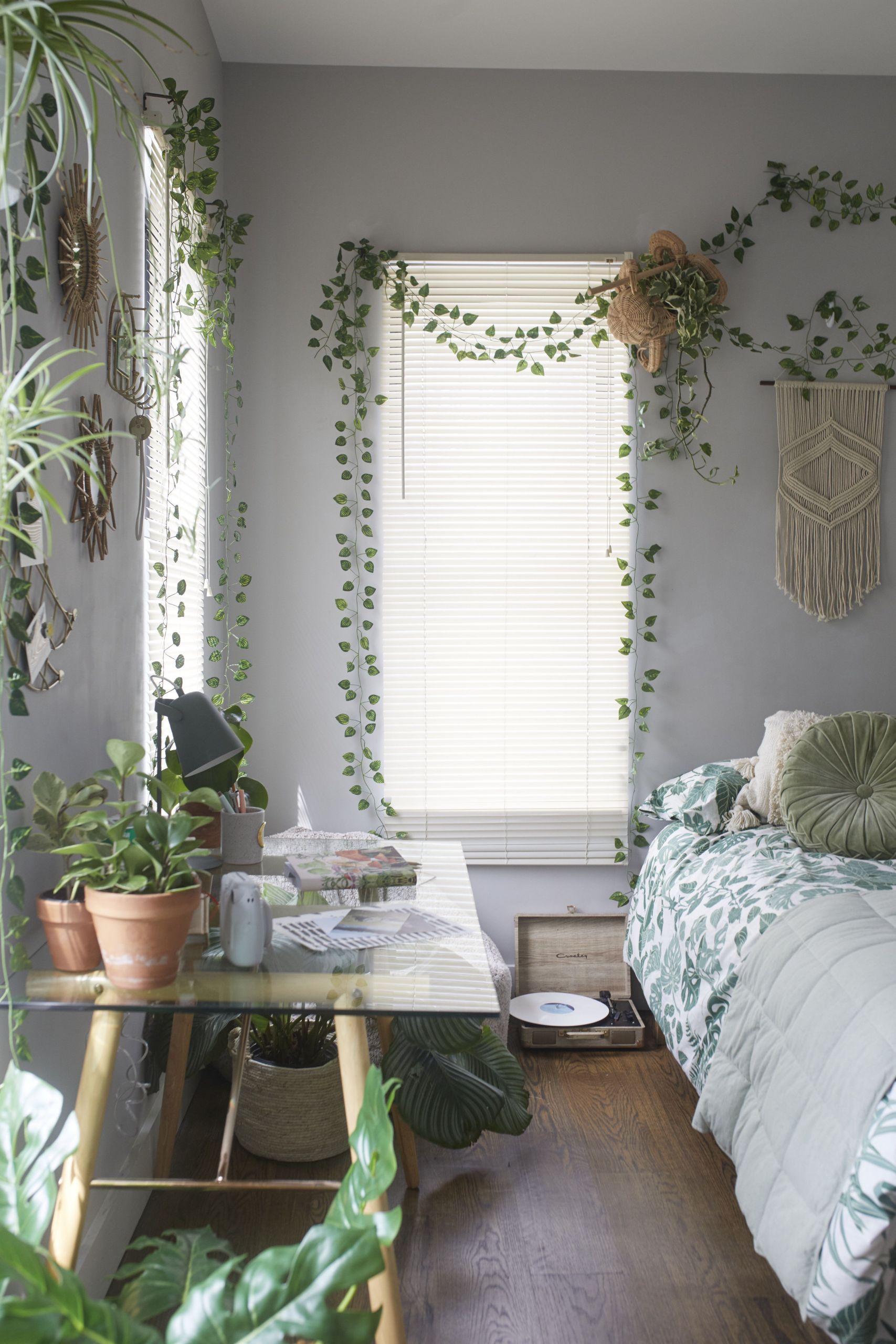 Small Plants For Bedroom
 Jungle Duvet Set in 2020