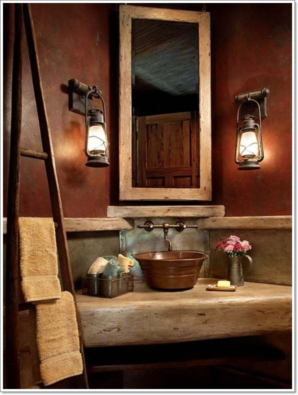 Small Rustic Bathroom
 42 Ideas for the Perfect Rustic Bathroom Design