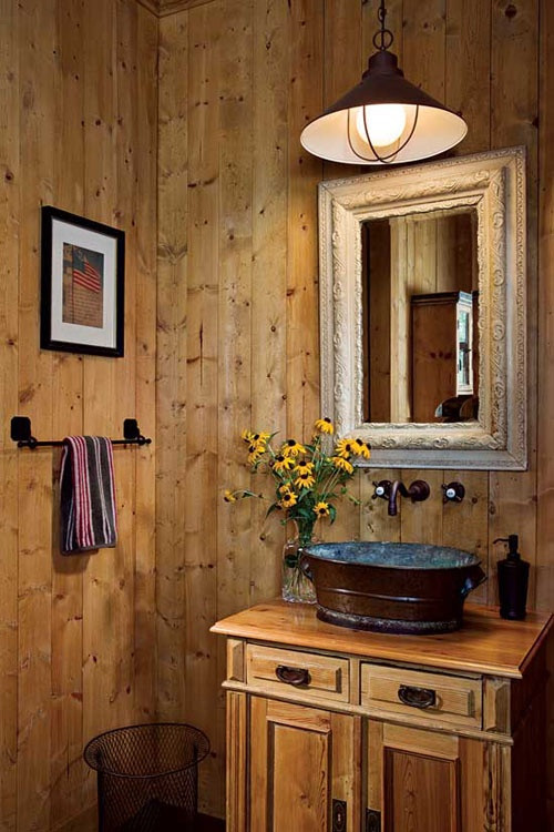 Small Rustic Bathroom
 44 Rustic Barn Bathroom Design Ideas DigsDigs