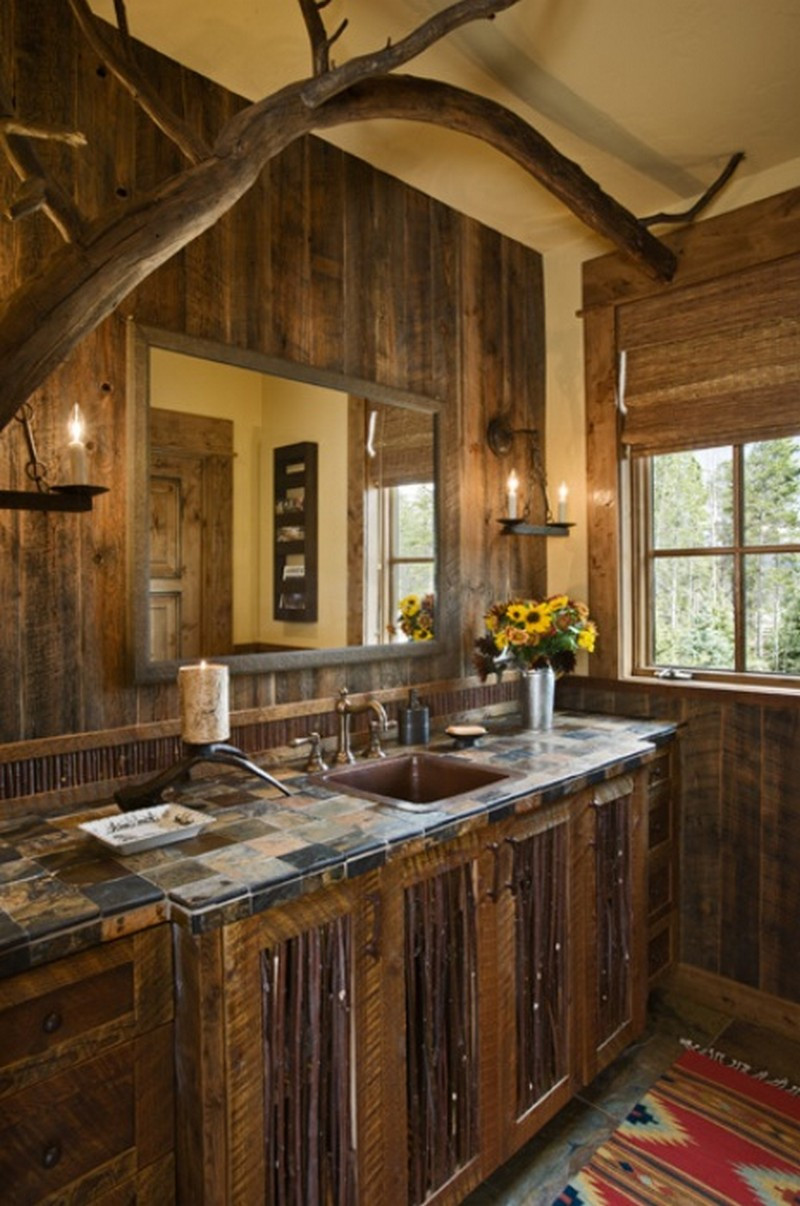 Small Rustic Bathroom
 Rustic Bathrooms – The Owner Builder Network