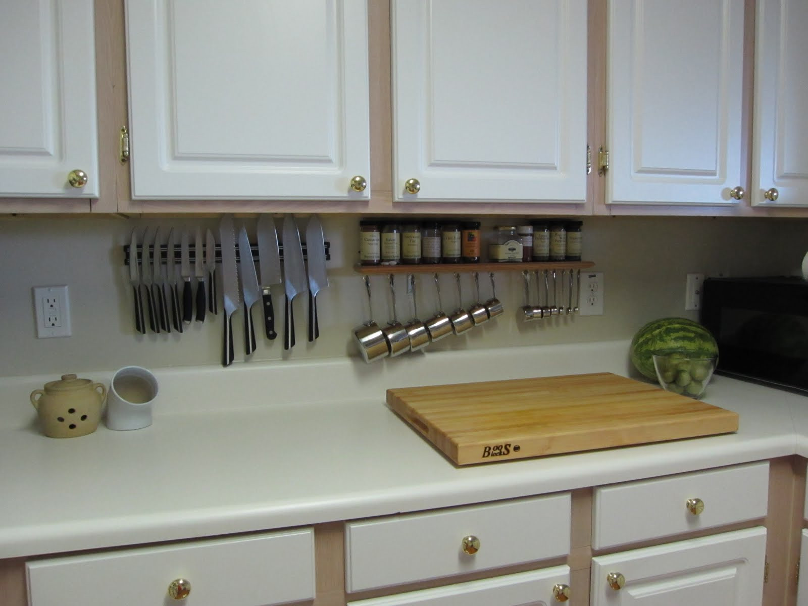 Small Space Kitchen Solutions
 The Saucy Kitchen Storage Solutions Mini Pot Rack