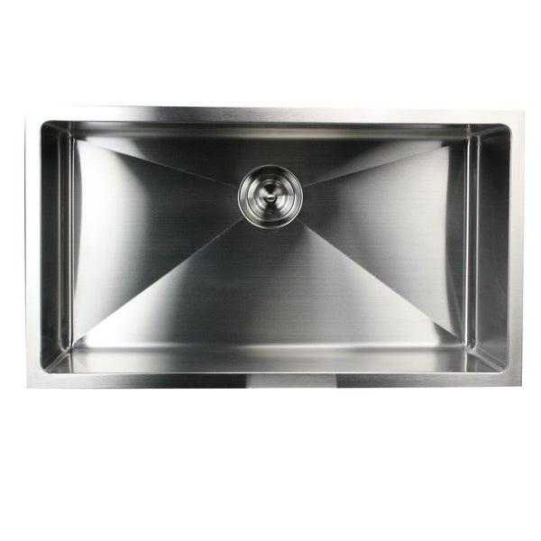 Small Undermount Kitchen Sink
 Shop 32 Inch Small Radius Undermount 16 Gauge Stainless