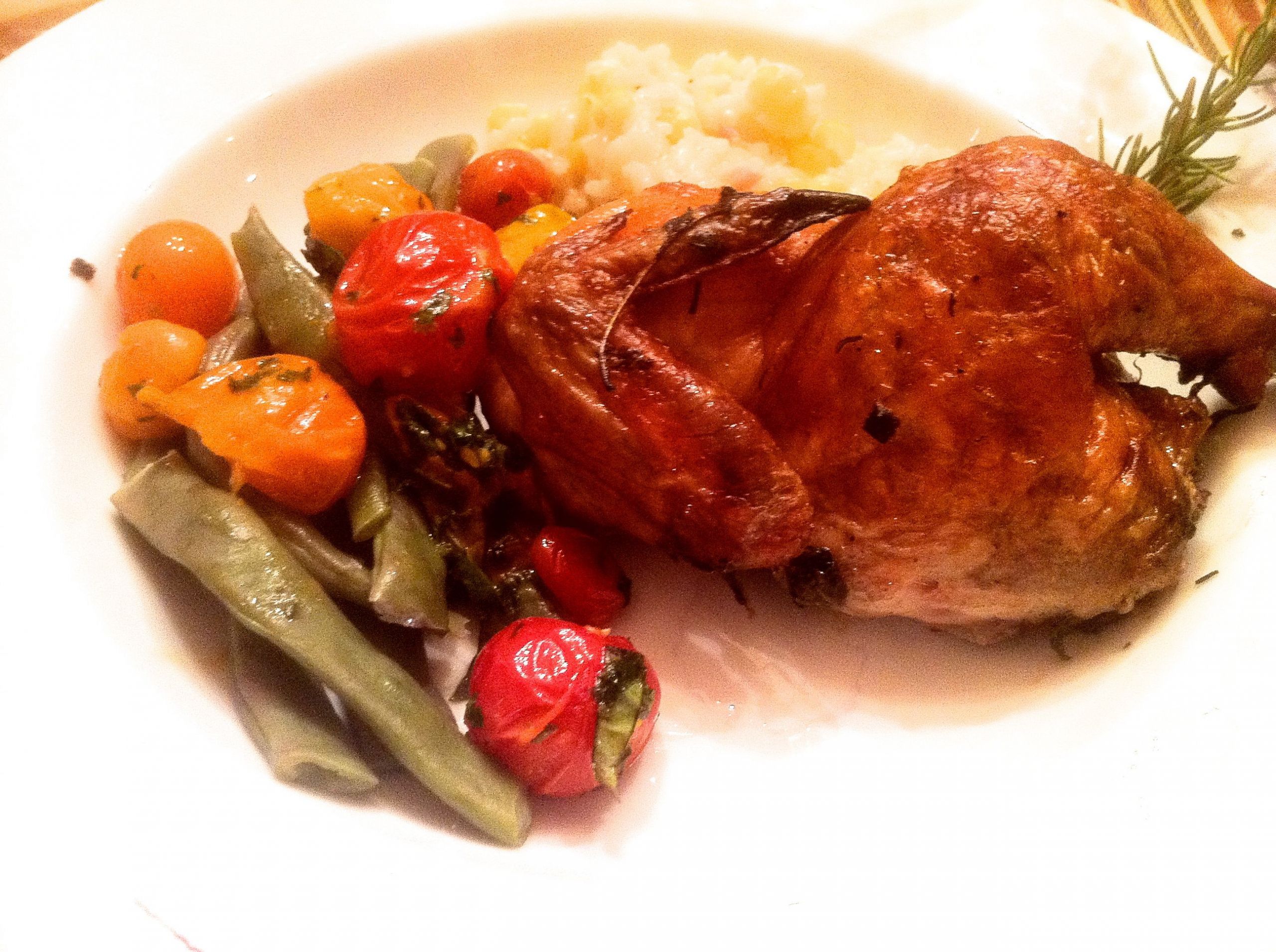 Smoked Cornish Game Hens Recipe
 Rosemary Smoked Cornish Game Hens LindySez