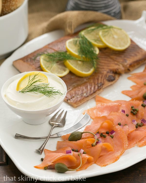 Smoked Salmon Appetizer Platter
 Smoked Salmon Platter That Skinny Chick Can Bake