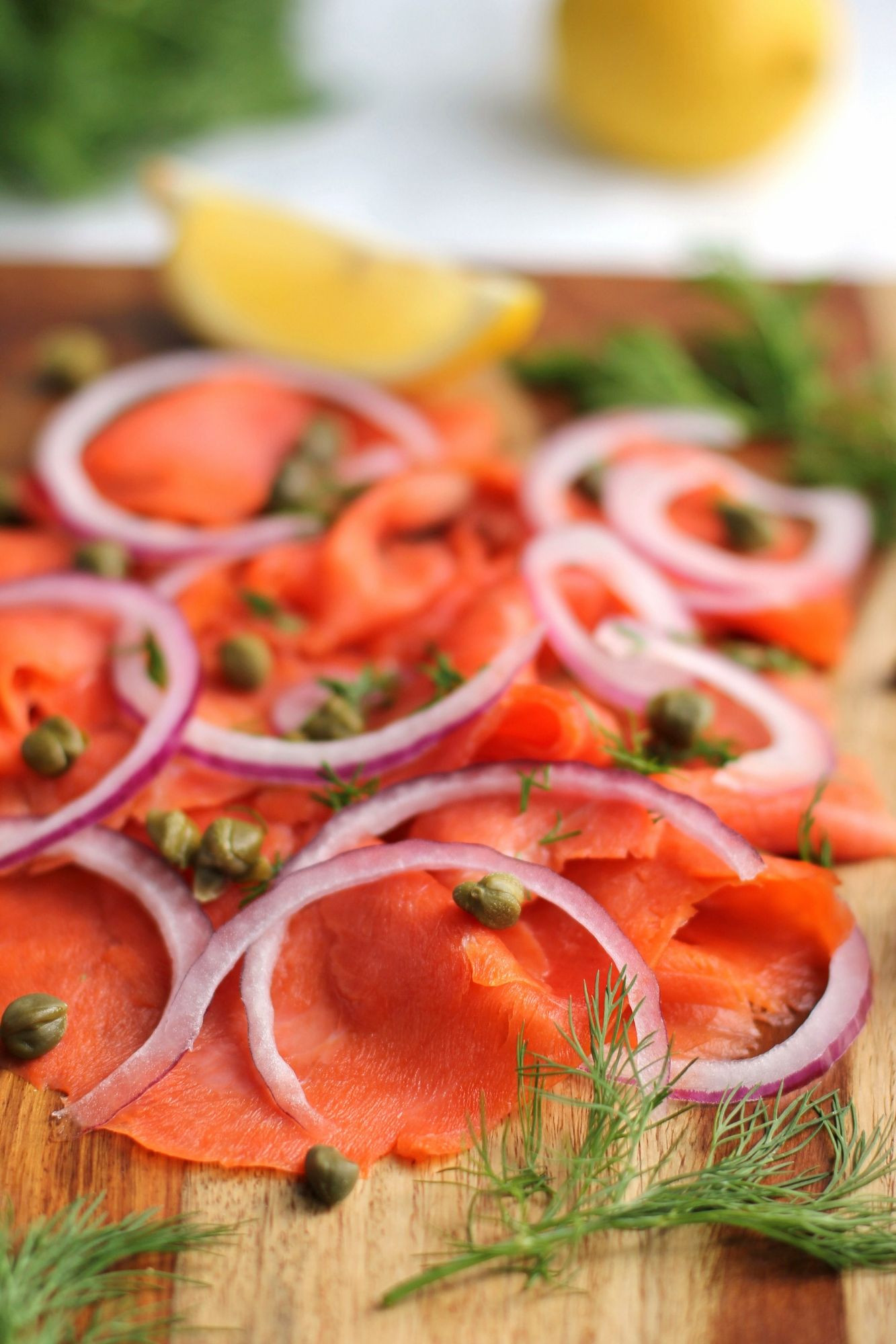 Smoked Salmon Appetizer Platter
 Thanksgiving Week 2014 Day 1 Smoked salmon platter