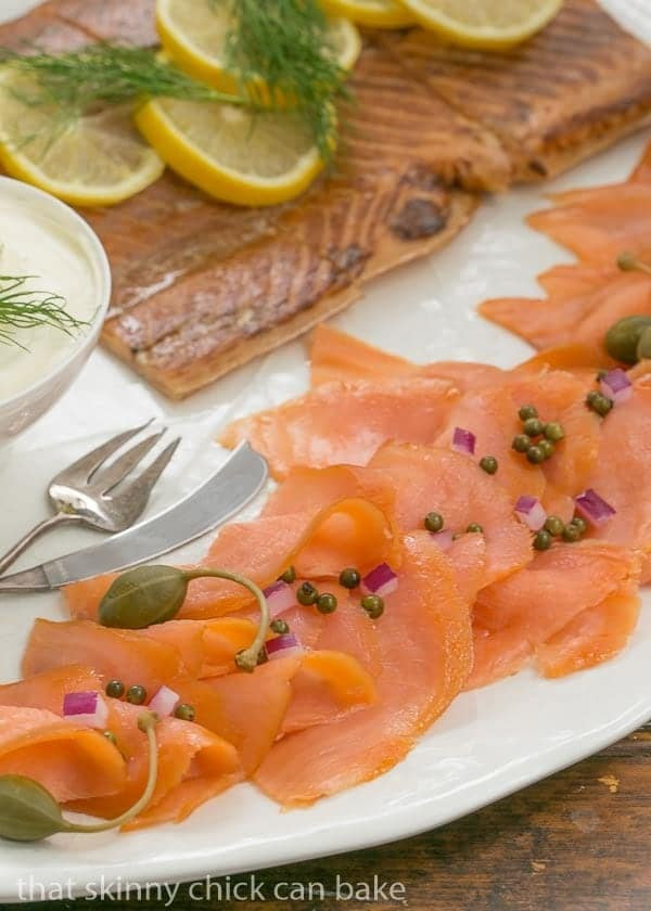 Smoked Salmon Appetizer Platter
 Smoked Salmon Platter That Skinny Chick Can Bake