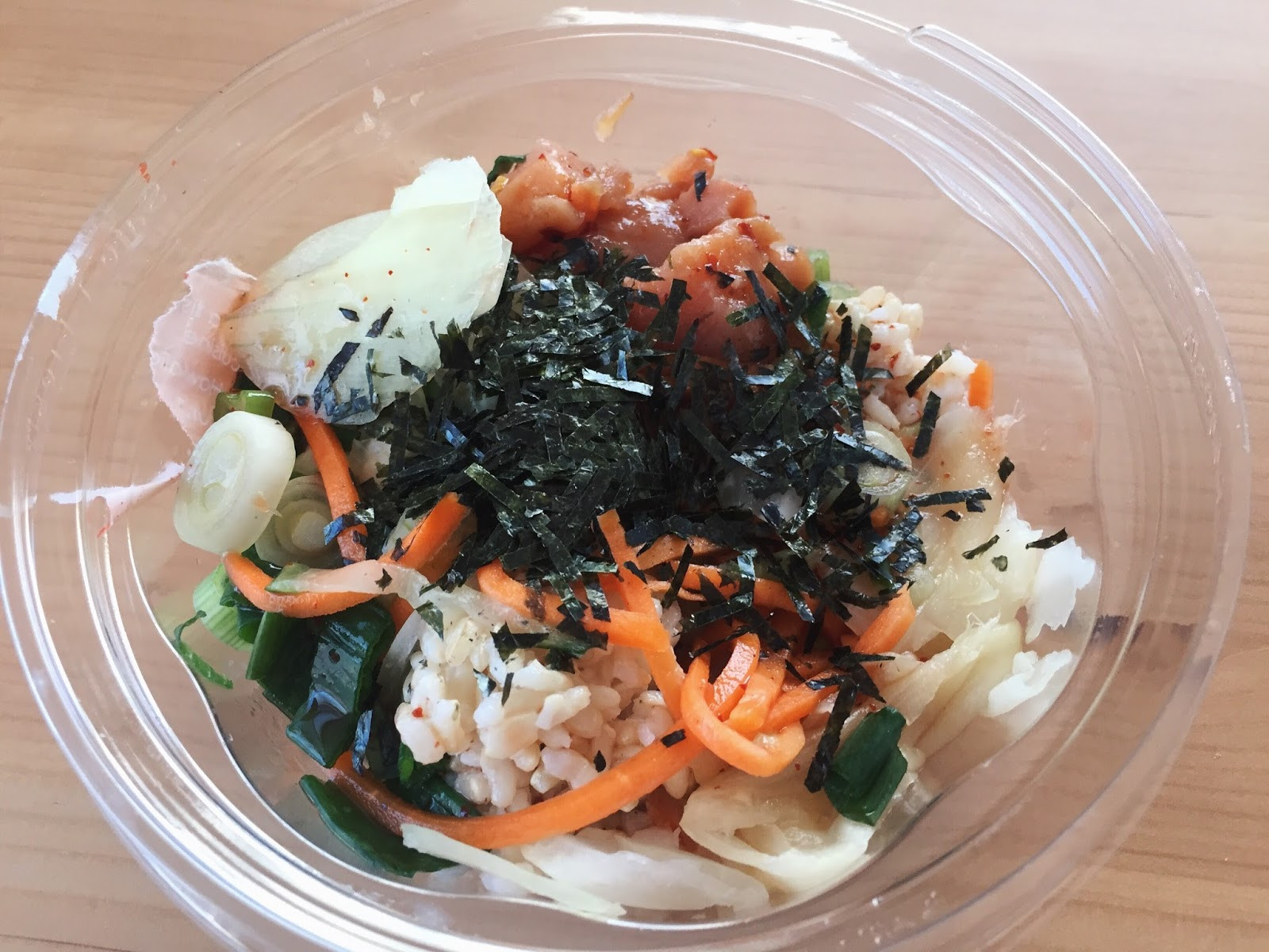 Smoked Salmon Poke Bowl
 Trader Joe s Smoked Salmon Poke Bowl