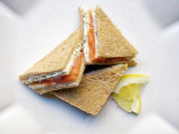 Smoked Salmon Sandwich Recipe
 Smoked Salmon and Dill Tea Sandwiches Recipe