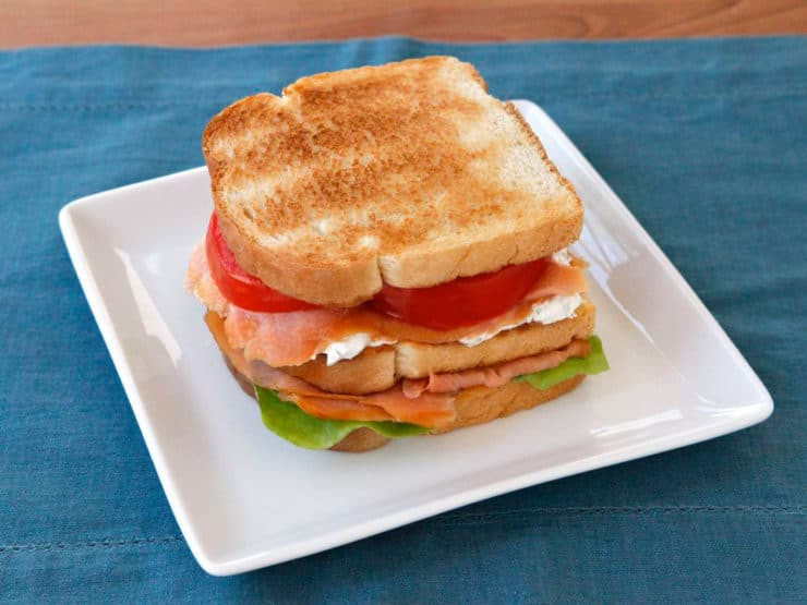 Smoked Salmon Sandwich Recipe
 Smoked Salmon Club Sandwich Kosher Club Sandwich