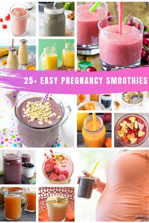 Smoothie Recipes For Pregnancy
 So many easy pregnancy smoothie recipes to give you energy