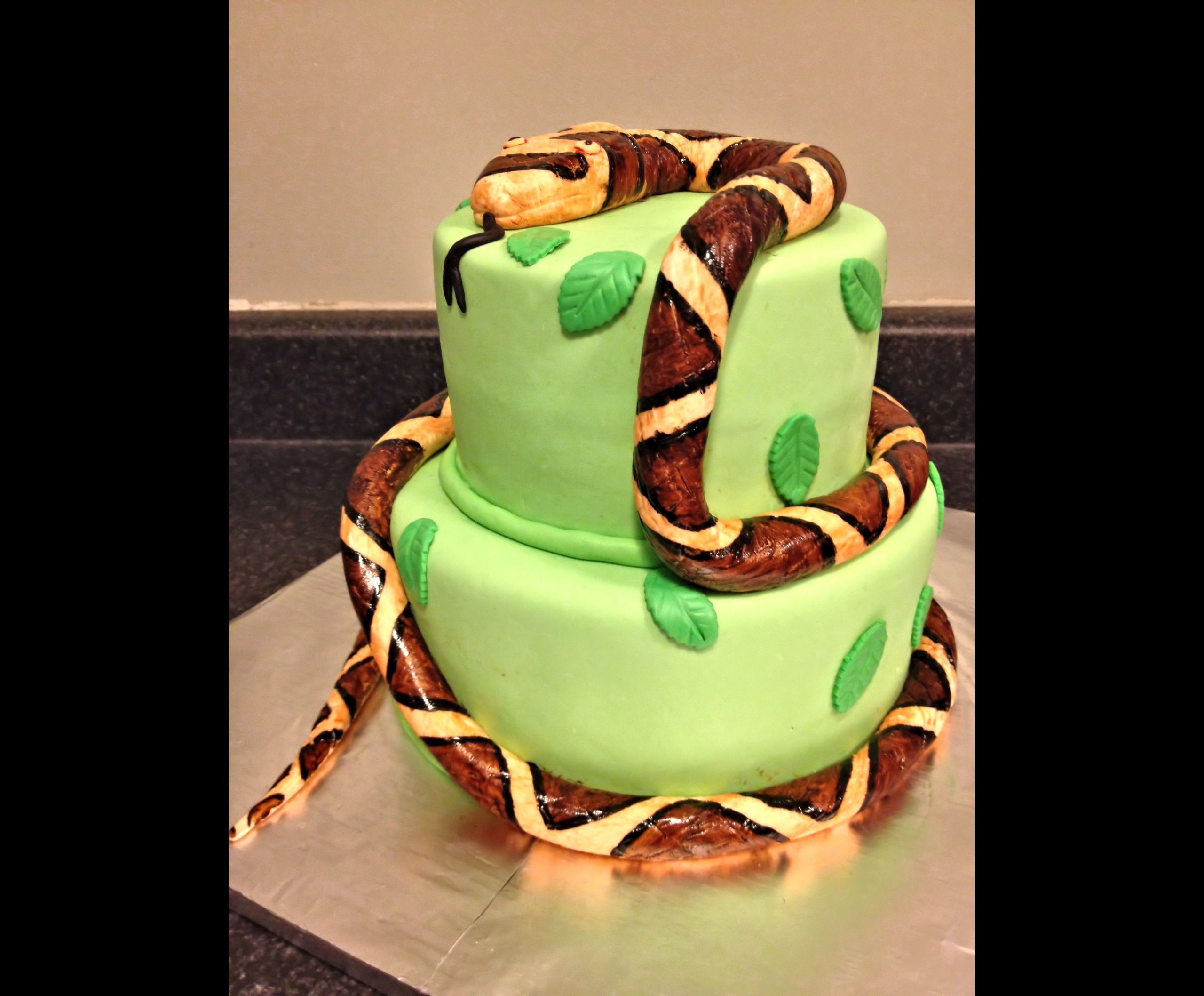 Snake Birthday Cake
 Snake Cake in 2019